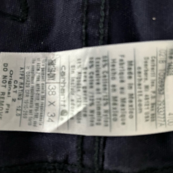 Mens Carhartt Flame Resistant work pants - Picture 3 of 4